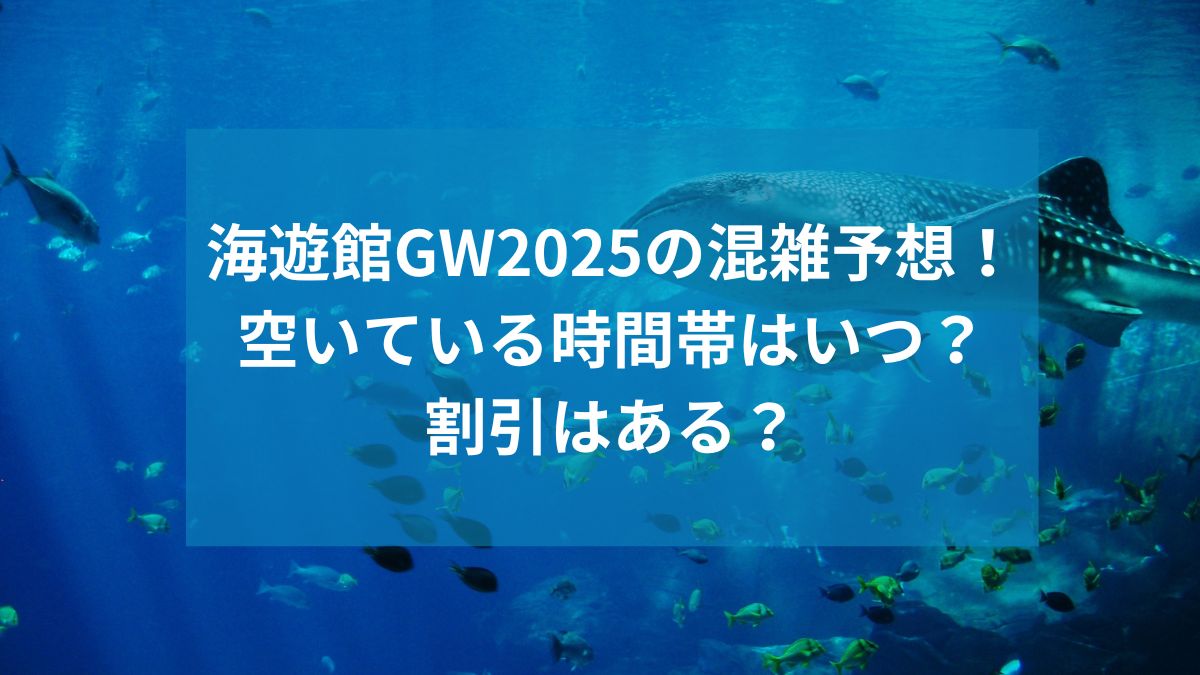 海遊館　GW